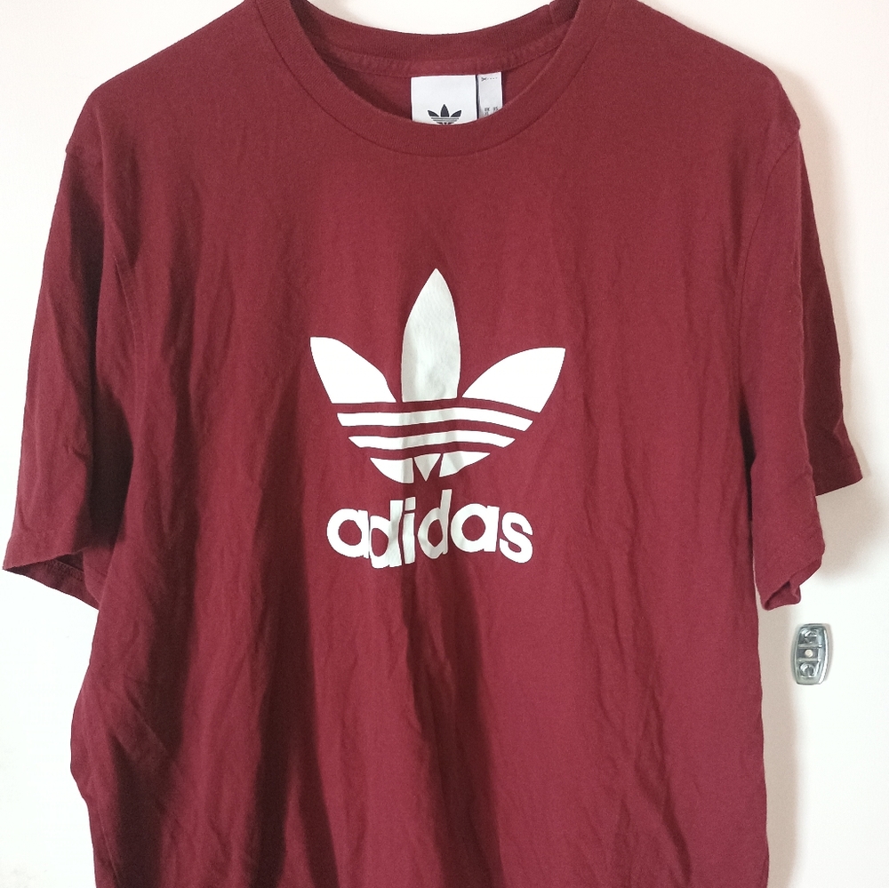 Adidas trefoil tee